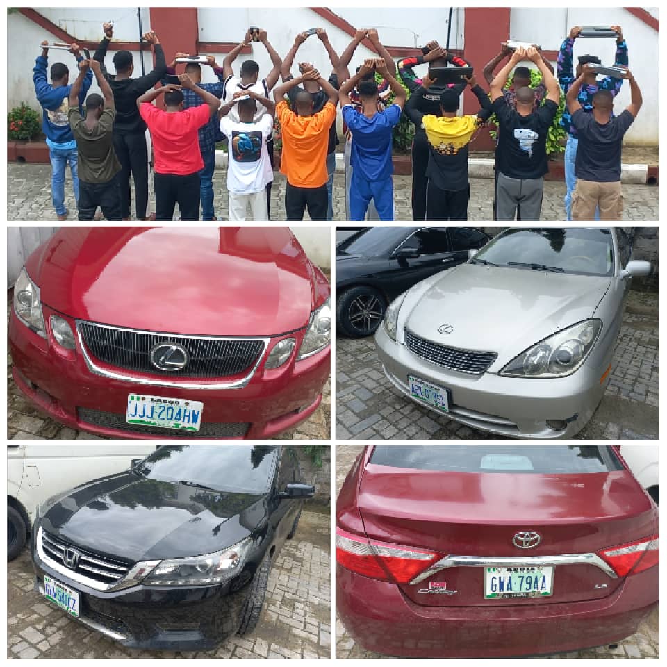 EFCC arrests Yahoo Boys in Uyo