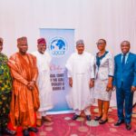 (Middle)The Honourable Minister, Federal Ministry of Information and National Orientation, Mohammed Idris, and other guests during the Annual Conference of the Guild of Corporate Online Publishers, on 5th October 2023. In Abuja
