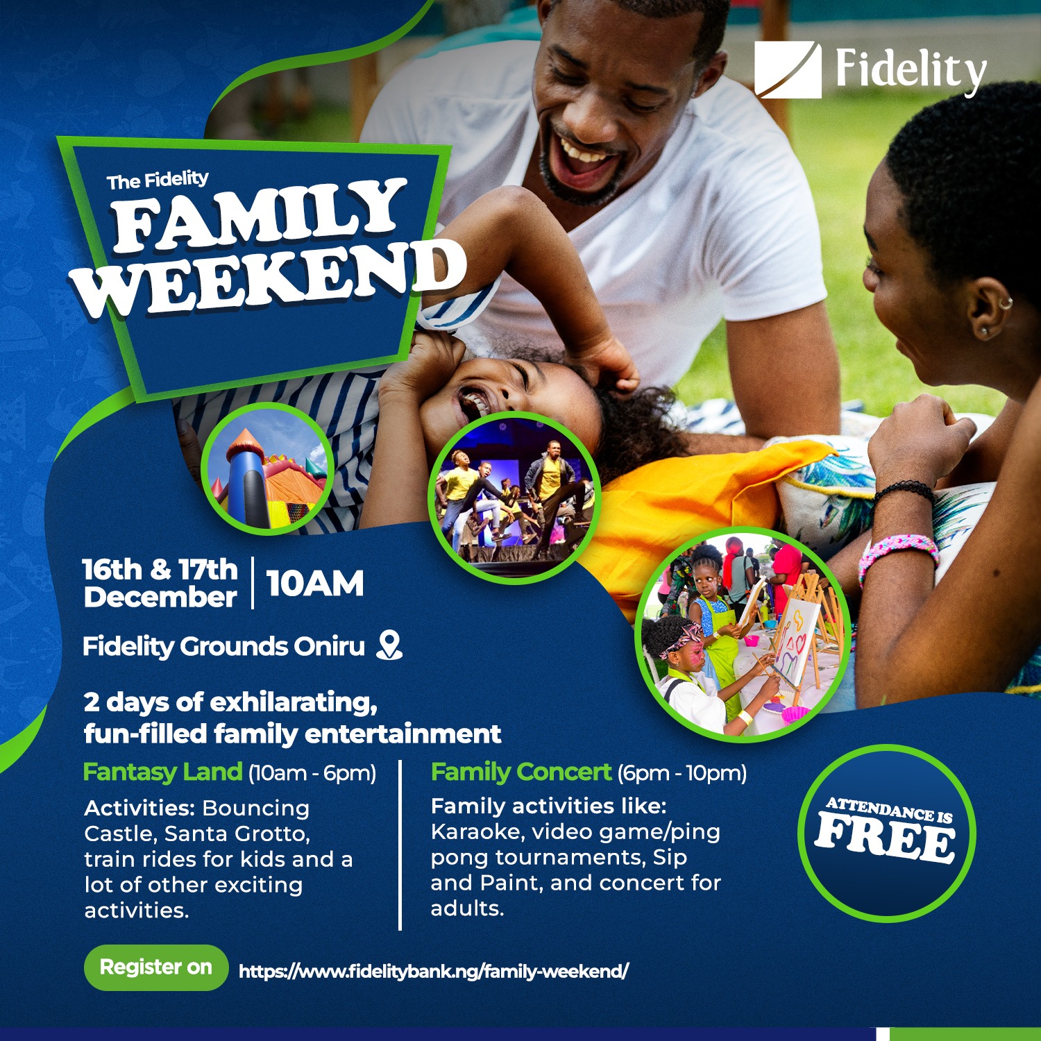 Fidelity Family Weekend Fiesta