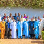 Tinubu and a delegation of CAN leadership